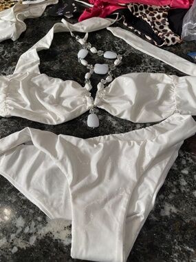 I have a wide variety of beach bunny and Victoria Secret bikinis